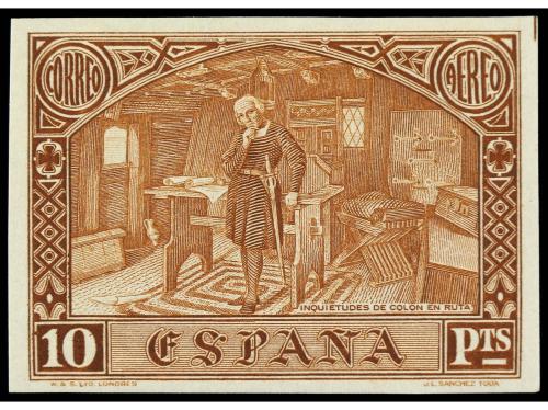 ** ESPAÑA. Ed. 547/58s. SERIE COMPLETA, 12 valores SIN DENTA