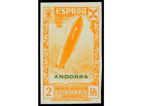 * ANDORRA. Ed. B-1/6s. BENEFICENCIA. Serie completa SIN DENT