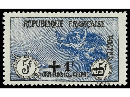 ** FRANCIA. Yv. 162/9. SERIE COMPLETA. 8 valores. 25 cts. so