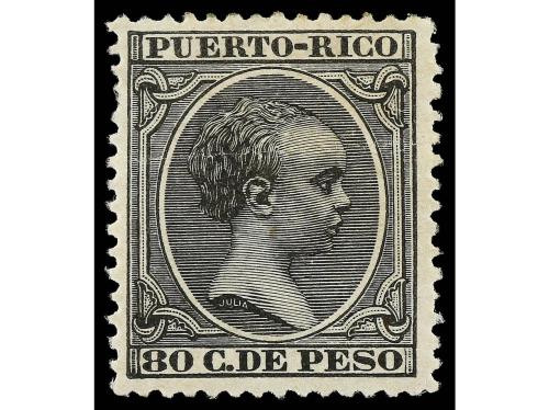 * PUERTO RICO. Ed. 115/29. SERIE COMPLETA. 15 valores. 80 c.