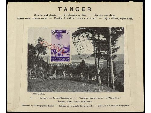 ✉ MARRUECOS. 1937. TETUÁN (Barrio Moro) a TETUÁN. Circulada 