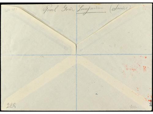 ✉ MARRUECOS. 1933. CASABLANCA a PERNAMBUCO (Brasil). Circula