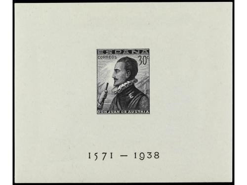 ** ESPAÑA. Ed. 862/3 y 864/5. HB dentadas y SIN DENTAR. Punt