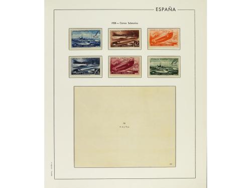 LOTES y COLECCIONES. ESPAÑA. Colección en álbum Edifil de 19