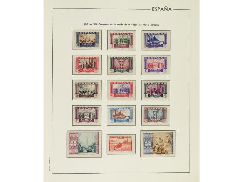 LOTES y COLECCIONES. ESPAÑA. Colección en álbum Edifil de 19