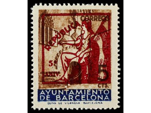 ** ESPAÑA: AYUNTAMIENTO DE BARCELONA. Ed. NE 22/4. SERIE COM