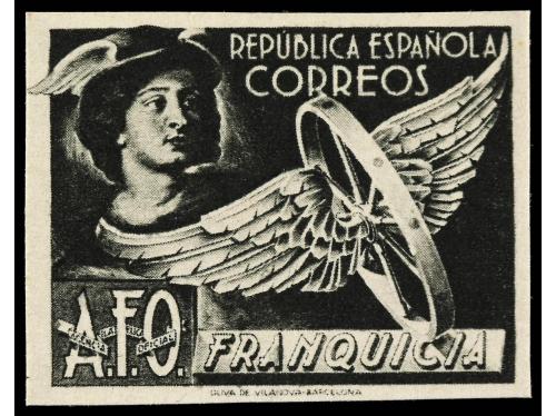 (*) ESPAÑA: FRANQUICIAS POSTALES. Ed. 23sp/27sp. SERIE COMPL