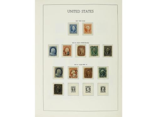 LOTES y COLECCIONES. ESTADOS UNIDOS DE AMÉRICA. Colección en