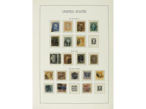 LOTES y COLECCIONES. ESTADOS UNIDOS DE AMÉRICA. Colección en