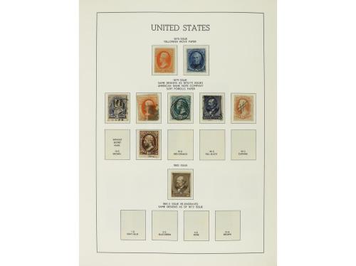 LOTES y COLECCIONES. ESTADOS UNIDOS DE AMÉRICA. Colección en