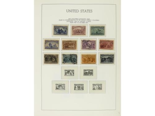 LOTES y COLECCIONES. ESTADOS UNIDOS DE AMÉRICA. Colección en