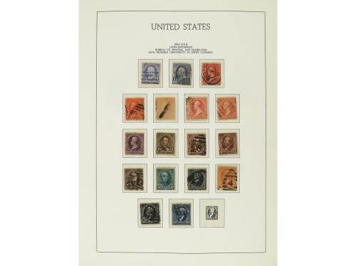 LOTES y COLECCIONES. ESTADOS UNIDOS DE AMÉRICA. Colección en