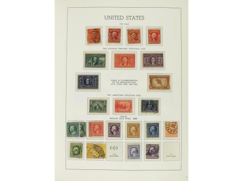 LOTES y COLECCIONES. ESTADOS UNIDOS DE AMÉRICA. Colección en