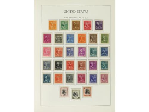 LOTES y COLECCIONES. ESTADOS UNIDOS DE AMÉRICA. Colección en