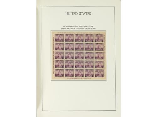 LOTES y COLECCIONES. ESTADOS UNIDOS DE AMÉRICA. Colección en
