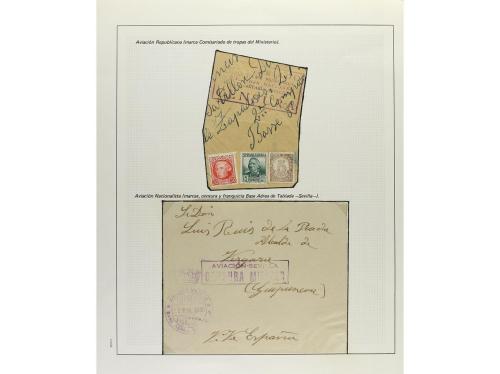 ESPAÑA GUERRA CIVIL. CENSURAS MILITARES. Colección especial