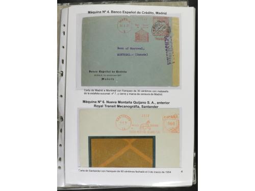 ✉ ESPAÑA. 1932-44. FRANQUEO MECÁNICO. Colección especializa
