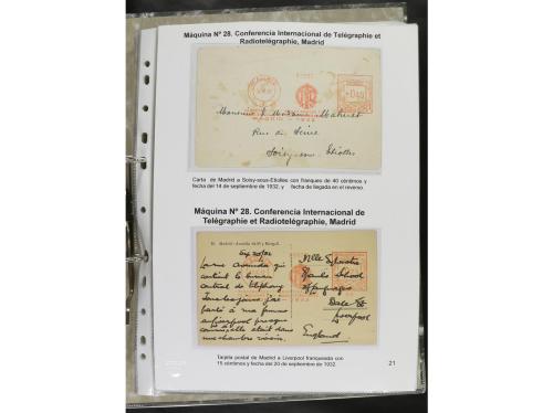 ✉ ESPAÑA. 1932-44. FRANQUEO MECÁNICO. Colección especializa