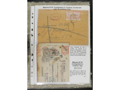 ✉ ESPAÑA. 1932-44. FRANQUEO MECÁNICO. Colección especializa