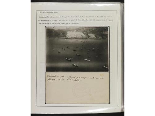 ° ✉ Δ ESPAÑA. 1914-1936. CORREO AÉREO. Colección en hojas d