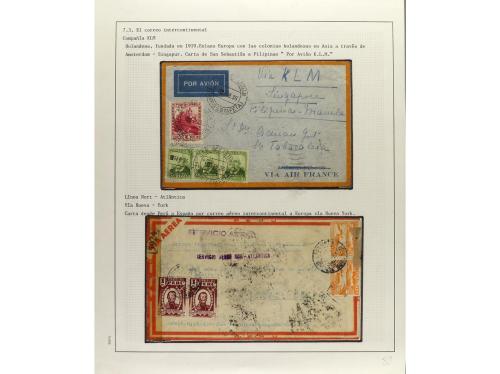✉ LOTES y COLECCIONES. CORREO AÉREO. 1930-1936. Colección en