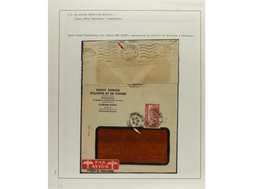 ✉ LOTES y COLECCIONES. CORREO AÉREO. 1930-1936. Colección en