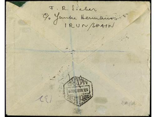 ✉ ESPAÑA. Ed. 711/23. 19306. MADRID a INGLATERRA. Espectacul