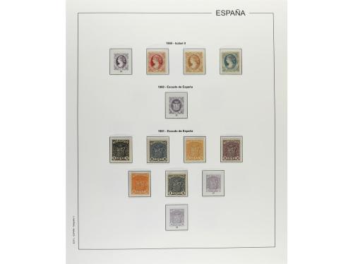 LOTES y COLECCIONES. ESPAÑA. VARIOS. Colección montada en ál