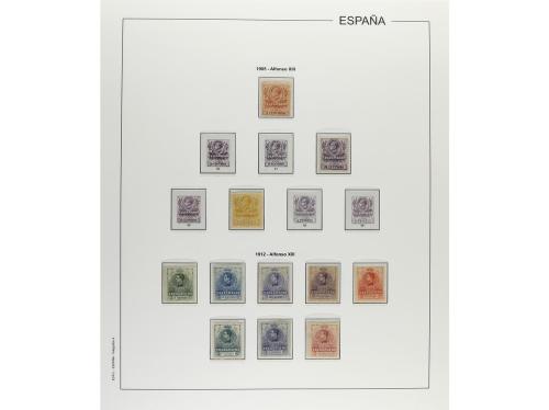 LOTES y COLECCIONES. ESPAÑA. VARIOS. Colección montada en ál