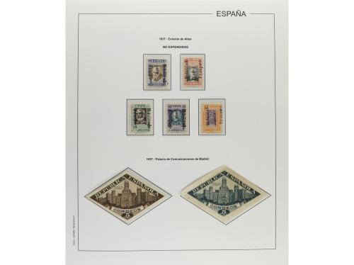 LOTES y COLECCIONES. ESPAÑA. VARIOS. Colección montada en ál