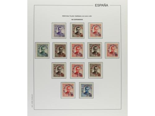 LOTES y COLECCIONES. ESPAÑA. VARIOS. Colección montada en ál