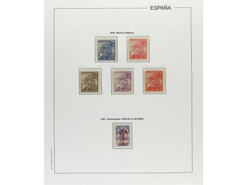 LOTES y COLECCIONES. ESPAÑA. VARIOS. Colección montada en ál