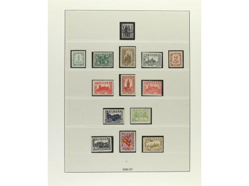 LOTES y COLECCIONES. ESPAÑA. Colección en álbum Lindner de 1