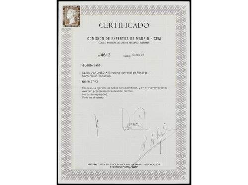 * COLONIAS ESPAÑOLAS: GUINEA. Ed. 27/42. SERIE COMPLETA, 16 