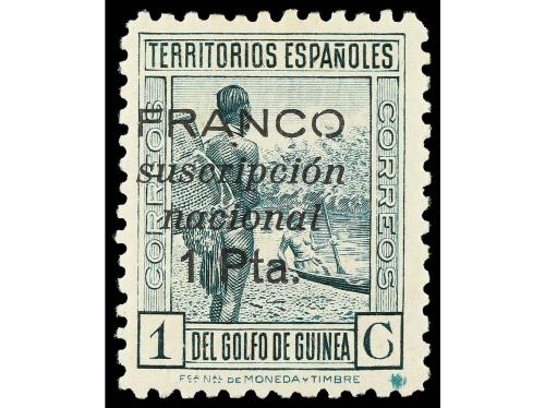 * COLONIAS ESPAÑOLAS: GUINEA. Ed. 1/12, 13/4. LOCALES. SERIE