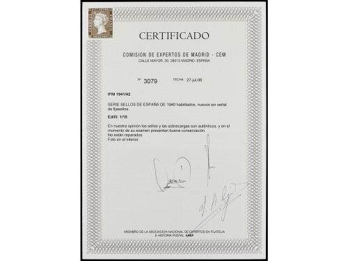 ** COLONIAS ESPAÑOLAS: IFNI. Ed. 1/15. SERIE COMPLETA. 15 va