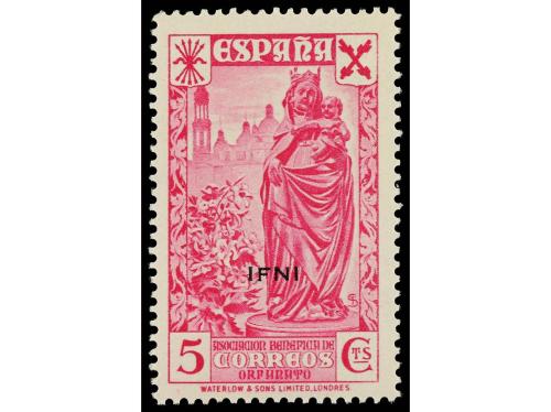 **/* COLONIAS ESPAÑOLAS: IFNI. Ed. 1/6 y ** 7/12. BENEFICENC