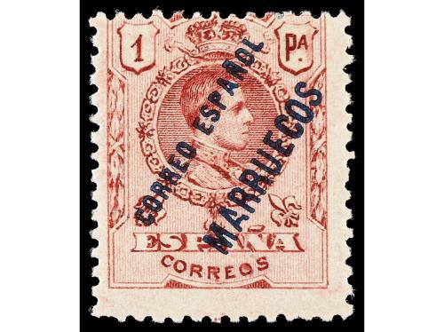 * COLONIAS ESPAÑOLAS: TANGER. Ed. 1/9. SERIE COMPLETA, 9 val