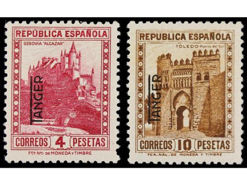 * COLONIAS ESPAÑOLAS: TANGER. Ed. 85/95 y NE 7/8. SERIE COMP