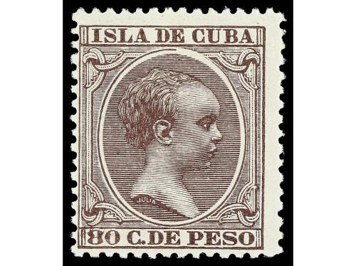 **/* COLONIAS ESPAÑOLAS: CUBA. Ed. 140/53. SERIE COMPLETA, 1