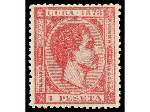 */(*) COLONIAS ESPAÑOLAS: CUBA. Ed. 44/9 y 44b. SERIE COMPLE
