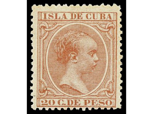 ** COLONIAS ESPAÑOLAS: CUBA. Ed. 130/9. SERIE COMPLETA, 10 v