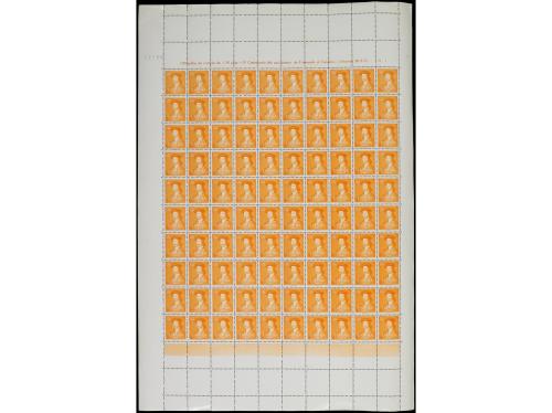 ** ESPAÑA. Ed. 1106/10. SERIE COMPLETA de 5 valores, en hoja