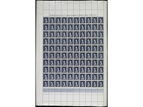 ** ESPAÑA. Ed. 1106/10. SERIE COMPLETA de 5 valores, en hoja