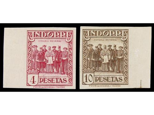 ** ANDORRA. Ed. 15/27s. SERIE COMPLETA. 13 valores SIN DENTA