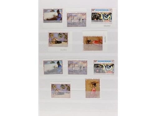 LOTES y COLECCIONES. POLINESIA FRANCESA. Colección en clasif
