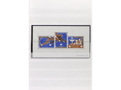 LOTES y COLECCIONES. POLINESIA FRANCESA. Colección en clasif