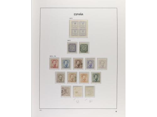 LOTES y COLECCIONES. 1850-1969. ESPAÑA. Colección montada en