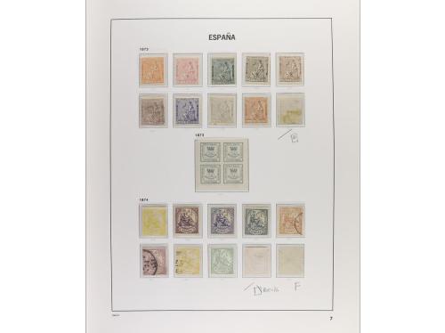 LOTES y COLECCIONES. 1850-1969. ESPAÑA. Colección montada en