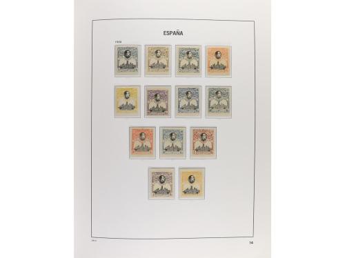 LOTES y COLECCIONES. 1850-1969. ESPAÑA. Colección montada en